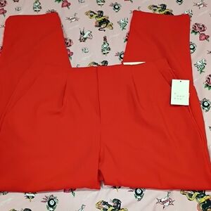 💜A New Day Bright Red Women's Trousers